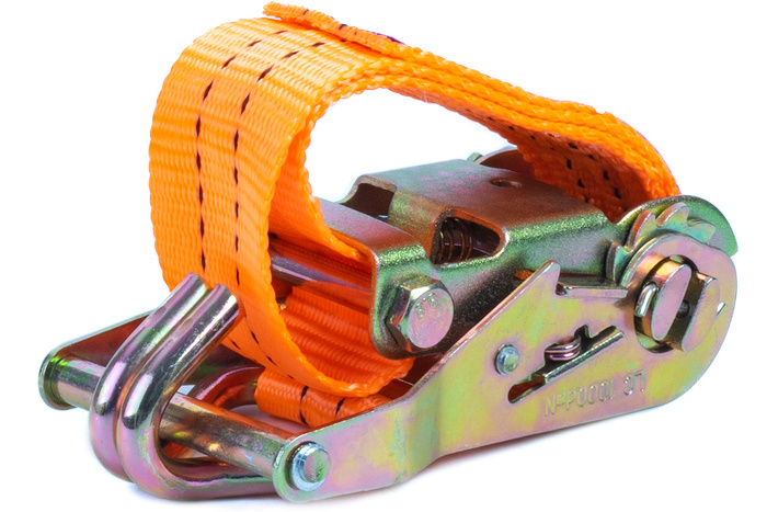 UNITRAILER 3 m/25 mm/1 t oranges Transportband mit Spanner