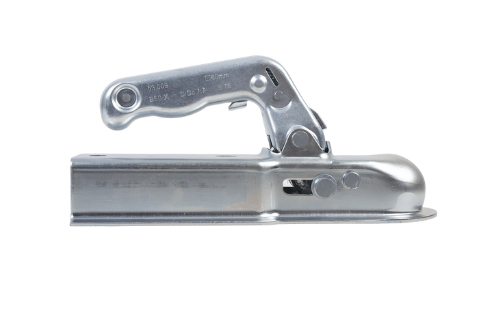 CHOOYO JD.00.53.009 Kugelkupplung für 800-kg-Anhänger mit 60-mm-Vierkant-Zugstange