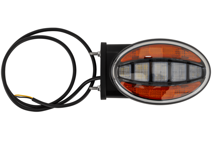 FRISTOM FT-356 LED IND Universal-Frontleuchte mit seitlicher Montagehalterung