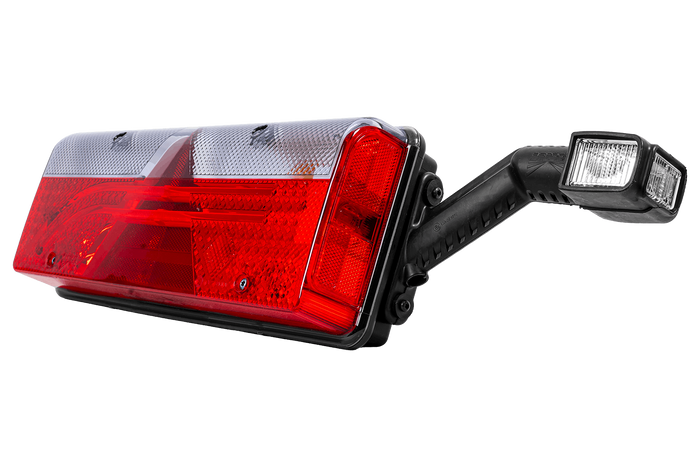 ASPÖCK EUROPOINT III LED-Bajonett-Rücklicht 7PIN ASS2 mit Hupe und 7 Funktionen rechts