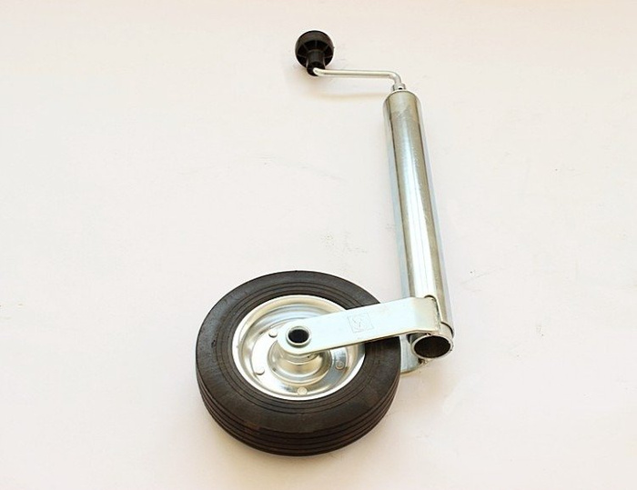 WINTERHOFF Stützrad mit gusseiserner Klemme 150 kg 48 mm