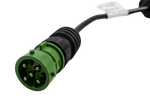 Bajonettadapter 5-polig / abgewinkelter Stecker ASS2 7-polig ASPÖCK rechter Adapter