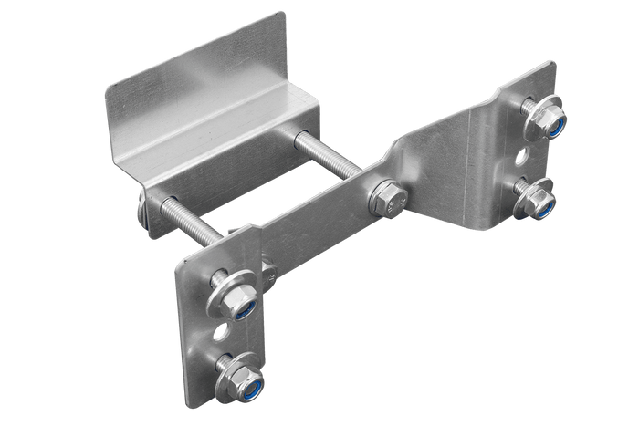 UNITRAILER GARDEN TRAILER KIPP Reserveradhalterung mit Reflektor