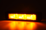 Warnleuchte WAŚ 2466 W285 LED-Blinkleuchte orange MASTER/SLAVE