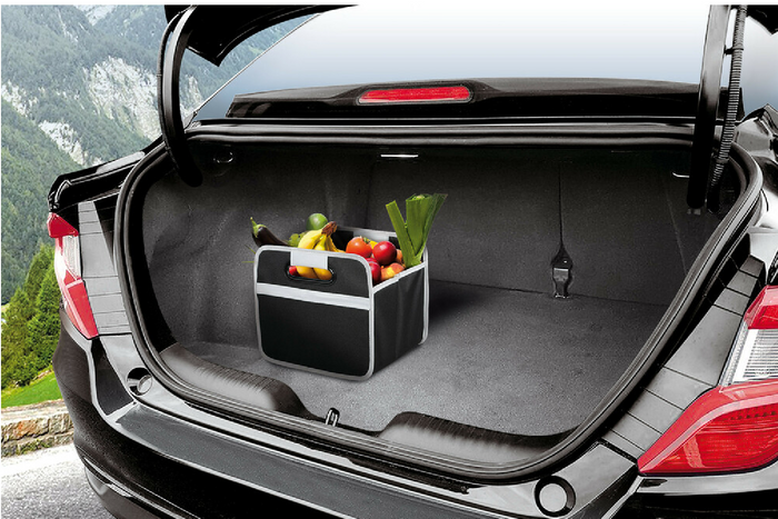 LAMPA Shop&amp;Store M Auto-Organizer, faltbarer Kofferraumkorb, 32 x 27 cm