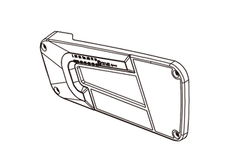 Lampenschirm für Inter Pack New Spider Fahrradplattform (links)
