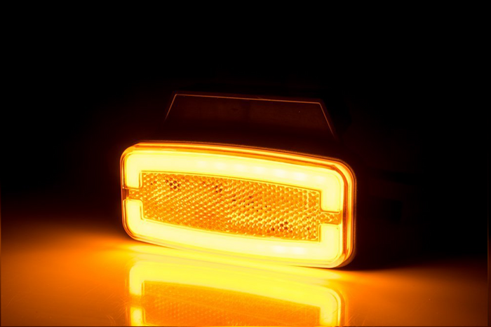 HORPOL LD 2765 LED-Positionsleuchte, orange, universell, mit Halterung