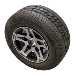 OUTLET Verstärkte Felge für Anhänger LINGLONG REIFEN 195/55 R10C 98/96N ALU-FELGE UNITRAILER 6Jx10" 5x112 ET:-4