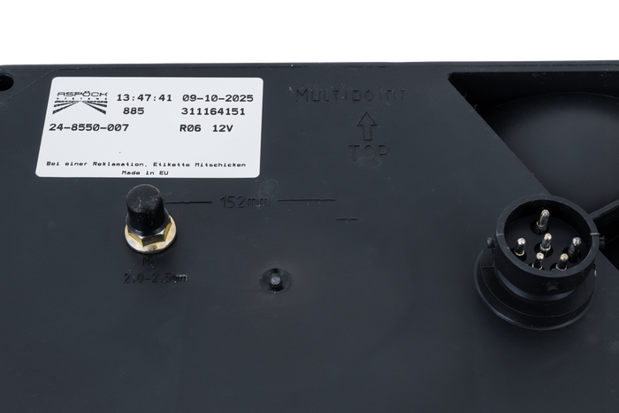 ASPÖCK Multipoint V Rückleuchte, 7 Funktionen, links