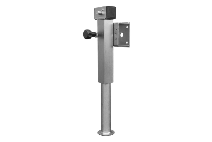 UNITRAILER D-110.000.049 ausziehbare Kurbelstütze für 1300 kg Pritschenanhänger 410-645 mm