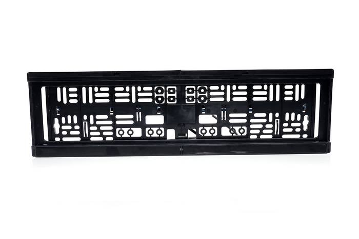 Kennzeichenhalterung mit LED-Beleuchtung WAŚ W253 2100 12/24V Kabel 2m