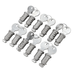 Set mit universellen Schlössern und Schlüsseln (12 Stück)