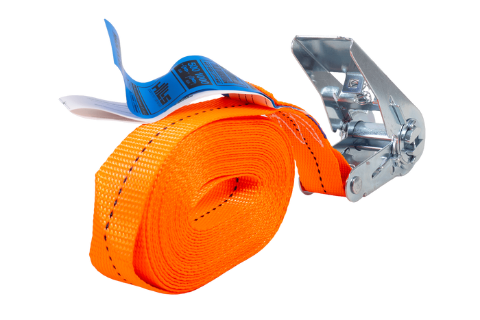 HILLS 5 m/25 mm/1 t orangefarbenes einteiliges Armband mit Spanner