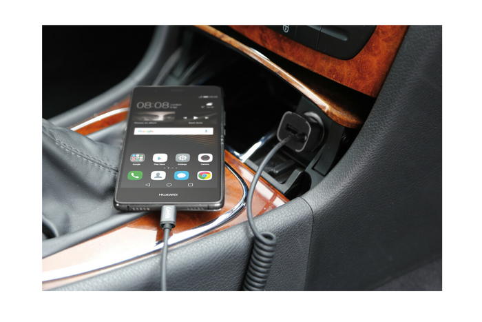 Kfz-Ladegerät LAMP USB Typ-C, Zigarettenanzünderbuchse 12/24V