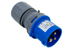 MANTES 3P-Elektrostecker, männlicher Stecker, tragbar, 16 A, 230 V
