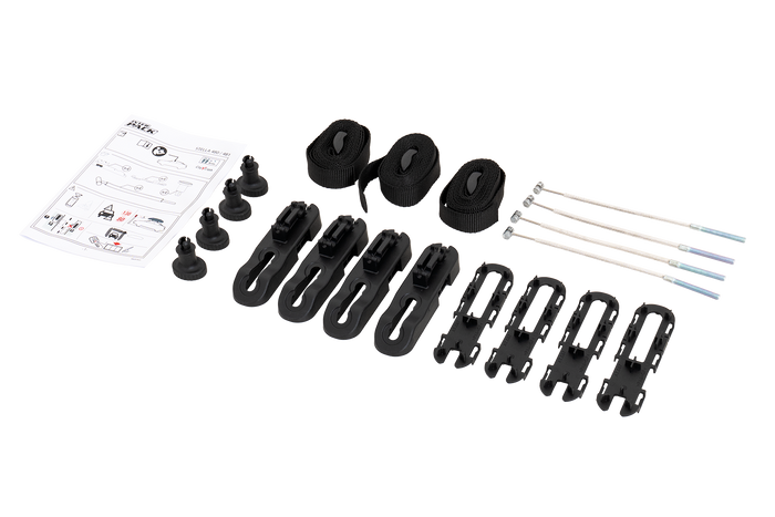 Inter Pack Stella 480 Dachbox schwarz Kevlar (Flexi Fit G2)