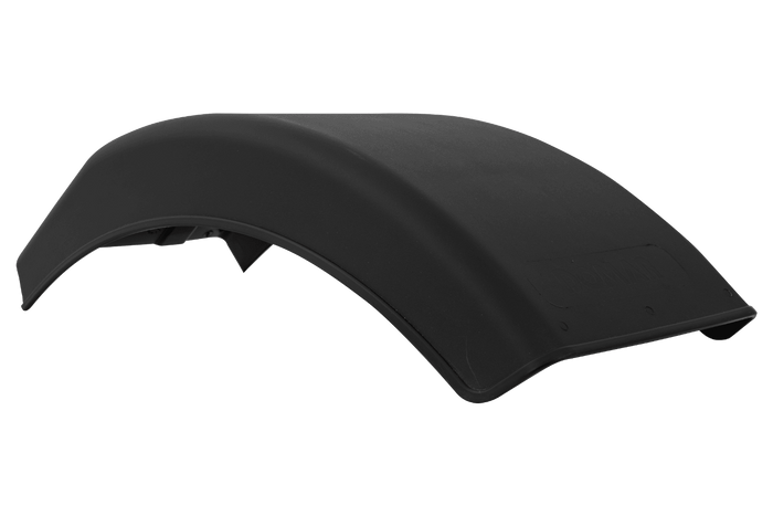 Satz aus zwei Halbkotflügeln für den Anhänger DOMAR DR1012201+DR1012202, Radkasten 384/200mm links+rechts