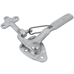 Anhängerkupplung rechts mit WINTERHOFF WV 10-R + WVG 10-A Verschluss komplett Anhänger Seitenverschluss