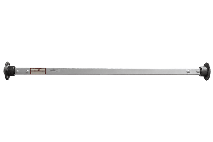 KNOTT VR7 ungebremste Starrachse mit Federung für Anhänger 750 kg 1240 mm 1580 mm 4x100