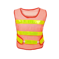 HERMON XXL orange Warnweste mit seitlichem Klettverschluss