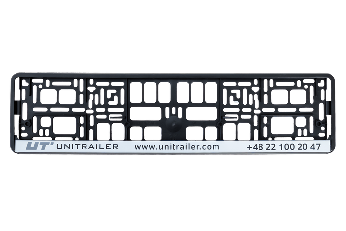UNITRAILER Kennzeichenrahmen