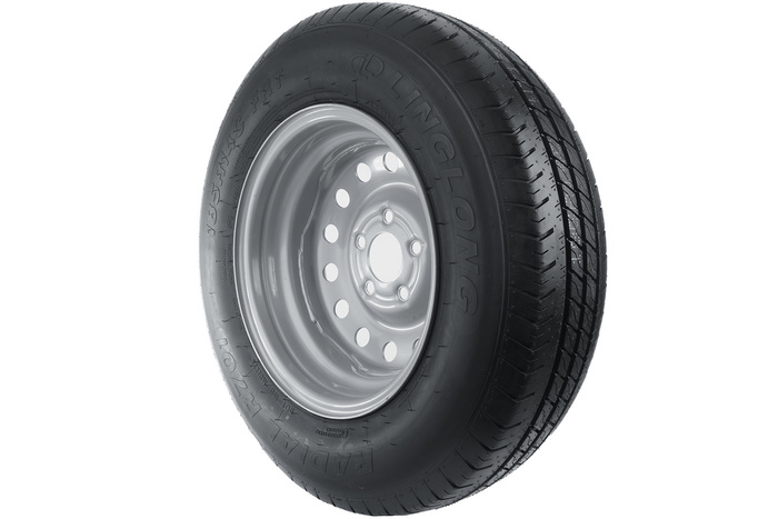 Verstärktes Rad für Anhänger LINGLONG TIRE 185/80 R14C 104/102N UNITRAILER FELGE 5,5Jx14" 5x112 ET:30