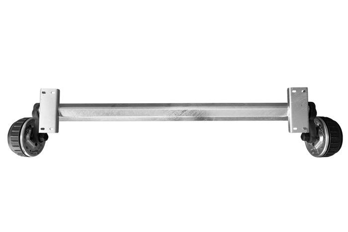 AL-KO EURO gebremste Achse für Bootsanhänger 1800kg 1445/1555mm 2030mm 5x112