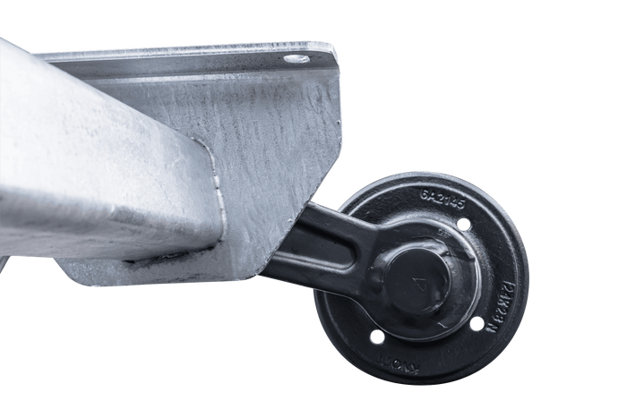 KNOTT VG7-L ungebremste Achse für Anhänger 750kg 1607mm 2027mm 4x100