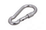 Karabiner mit Schraubverschluss für Seile DROMET KSZ10100 Feuerwehrkarabinerhaken 10x100mm