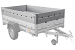 BIS-Aluminiumseitenwände für den UNITRAILER GARDEN 230 KIPP ALU-Anhänger