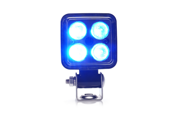 WAŚ 2243 W267 LED-Sicherheitsleuchte, blaue Warnleuchte