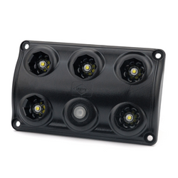 HORPOL LWD2153/CZ LED 900lm schwarze Innenraumleuchte mit Schalter