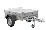 Einachsanhänger 750 kg, 150 x 106 cm Garden Trailer 150 KIPP mit Aluminium-Deckel