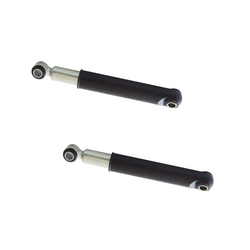 Satz mit zwei KNOTT 990001 Stoßdämpfern für Anhängerachsen 750-1800kg für Einzel- und Tandemachsen