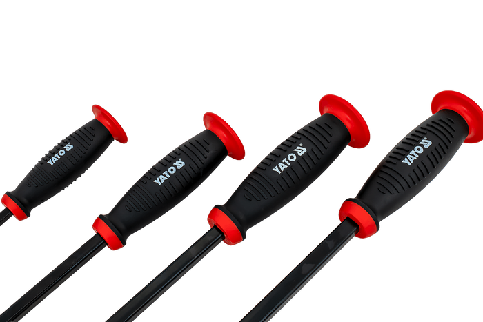 YATO YT-4730 Brecheisen mit Griff, 4er-Set.