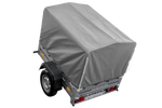 Kipper Anhänger 750 kg Garden Trailer 150 KIPP 150x106 cm [mit Hochplane, Hochspriegel und Stützrad]