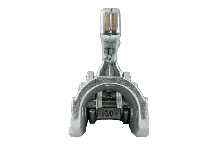 STEELPRESS BC-3000C-00-00 Kugelkopfkupplung für 3000kg Anhänger mit 50mm Rohrdeichsel, Gusseisen