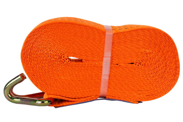 UNITRAILER 12 m/50 mm/5 t oranges Transportband mit Spanner