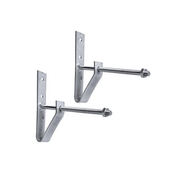 Set aus zwei ProPlus 390050 Radaufhängern zur Wandmontage von Reifenregalen