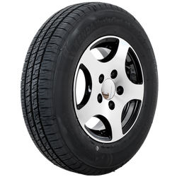 Verstärktes Rad für Anhänger KENDA TIRE 165/80 R13C 96/94N ALU FELGE STARCO poliert 5Jx13"H2 5x112 ET:30