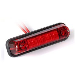 FRISTOM FT-081 LED-Positionsleuchte, rot, universell