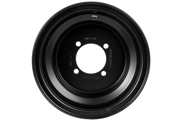 UNITRAILER Stahlfelge schwarz 5,5 x 8 Zoll H2 4 x 88 ET: -2