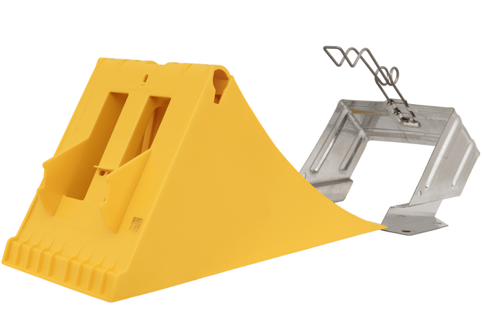 E53 Unterlegkeil mit LOKHEN Befestigungswinkel H: 225mm