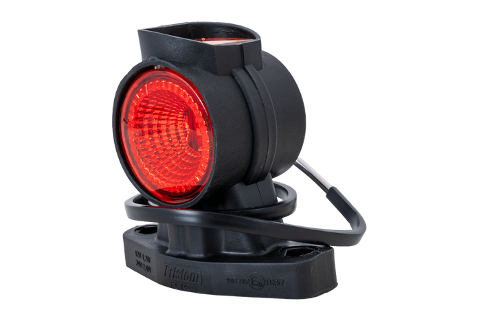 FRISTOM FT-140A LED Umrissleuchte, rechts, auf einem Gummiarm