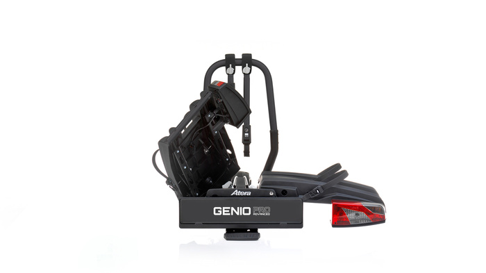 Atera Genio Pro - Anhängerkupplungsplattform für 2 Fahrräder 022785 (schwarz)