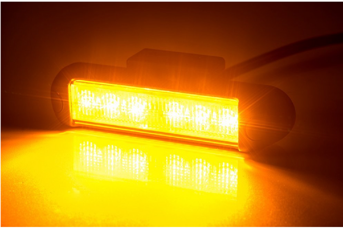 HORPOL LDO 2780 LED-Warnleuchte, orange blinkend