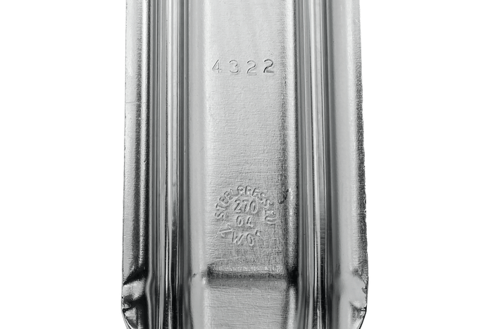 Seitenscharnier mit Griff STEELPRESS ZW-01.270A+UZ-01B komplette Anhängerseitenmontage