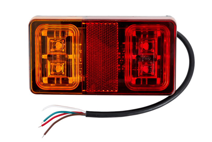 TT TECHNOLOGY TT.12029 LED Rückleuchte, 4 Funktionen, universal