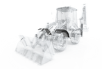 Kotflügel für landwirtschaftliche Maschinen 12-14" DOMAR T10060 Radlauf 750/235 mm