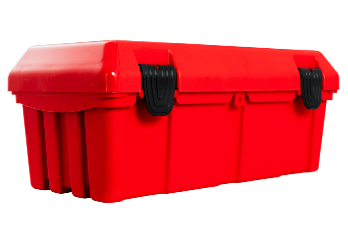 Feuerlöscherbox 6kg DAKEN 82070 ADAMANT 611x310x247mm rot